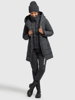 Khujo Wintermantel "Floyt" In Anthrazit -Khujo Geschäft khujo wintermantel floyt in anthrazit 3