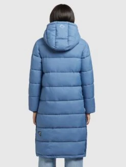 Khujo Wintermantel "Julina Matt" In Blau -Khujo Geschäft khujo wintermantel julina matt in blau 3