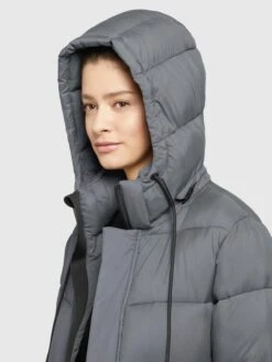 Khujo Wintermantel "Julina Matt" In Grau -Khujo Geschäft khujo wintermantel julina matt in grau 5