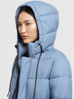 Khujo Wintermantel "Julina Matt" In Hellblau -Khujo Geschäft khujo wintermantel julina matt in hellblau 4