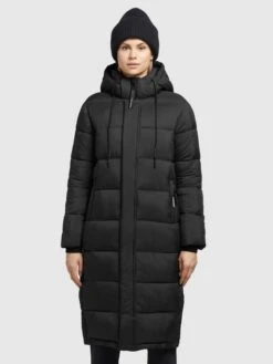 Khujo Wintermantel "Julina Matt" In Schwarz -Khujo Geschäft khujo wintermantel julina matt in schwarz 2