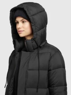 Khujo Wintermantel "Julina Matt" In Schwarz -Khujo Geschäft khujo wintermantel julina matt in schwarz 5