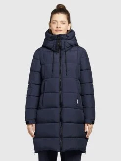 Khujo Wintermantel "Youma" In Dunkelblau